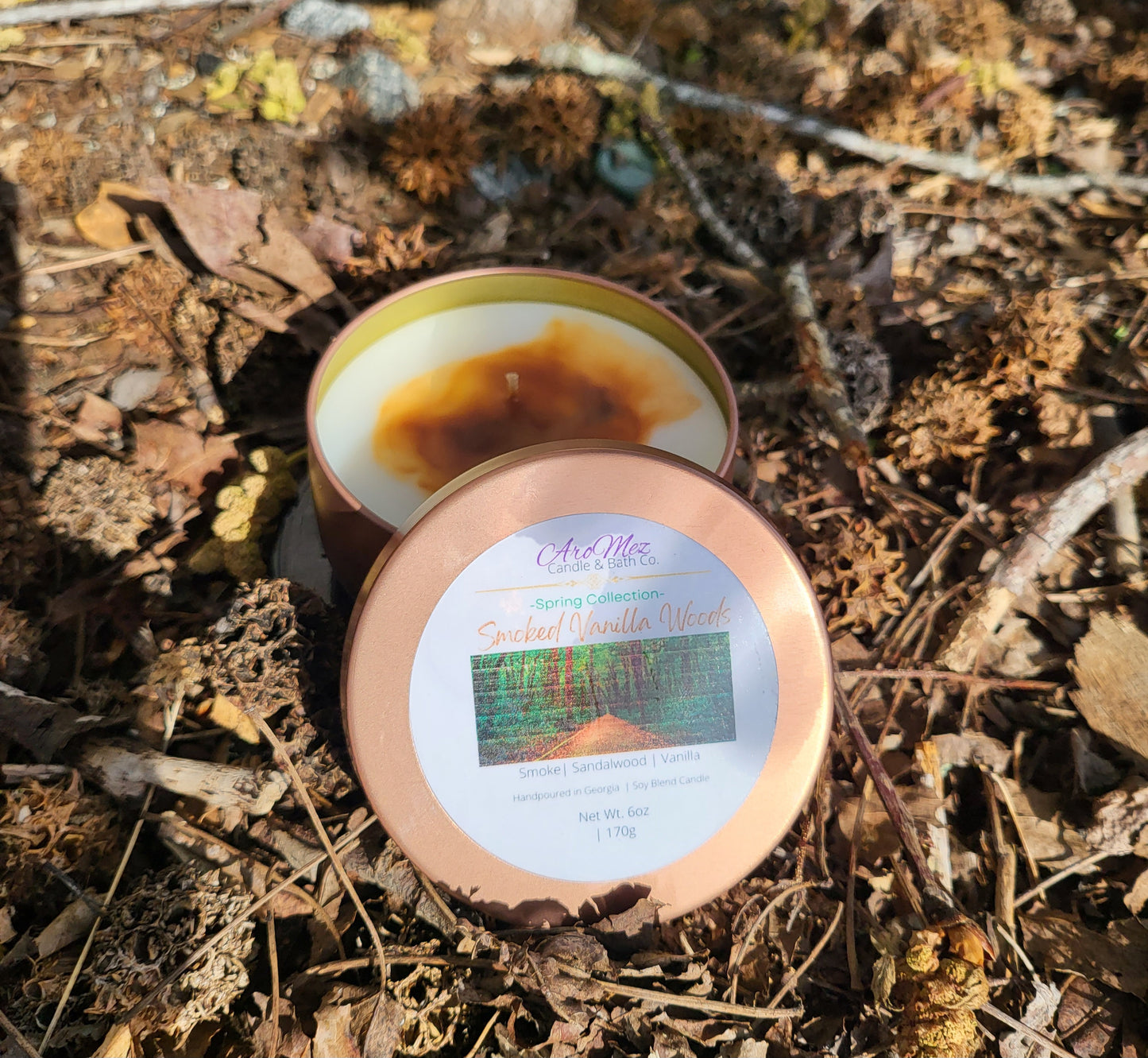 6 oz Candle - Smoked Vanilla