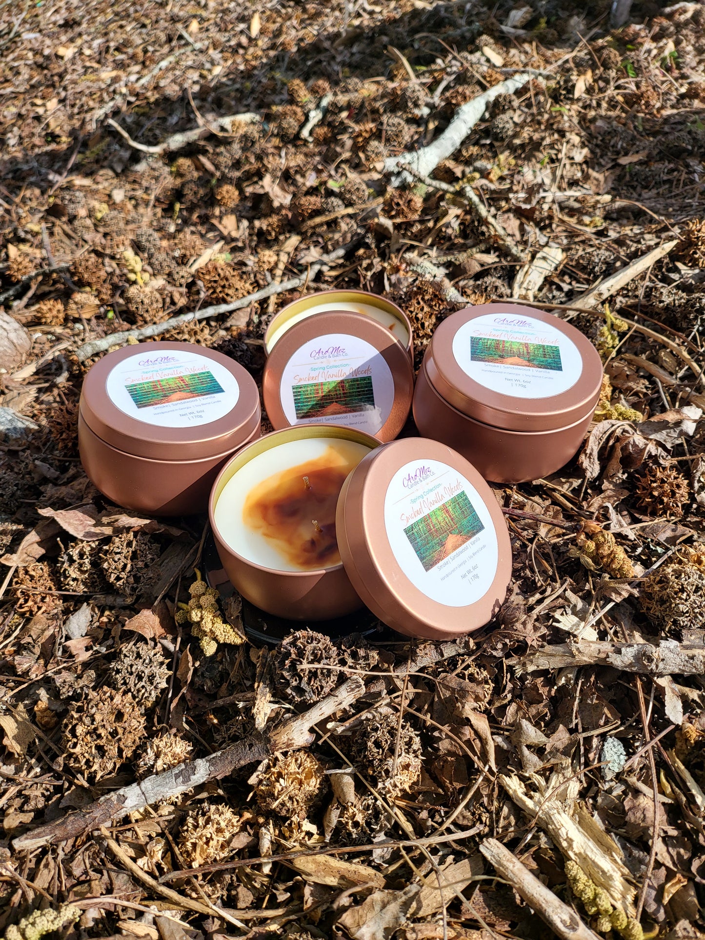 6 oz Candle - Smoked Vanilla
