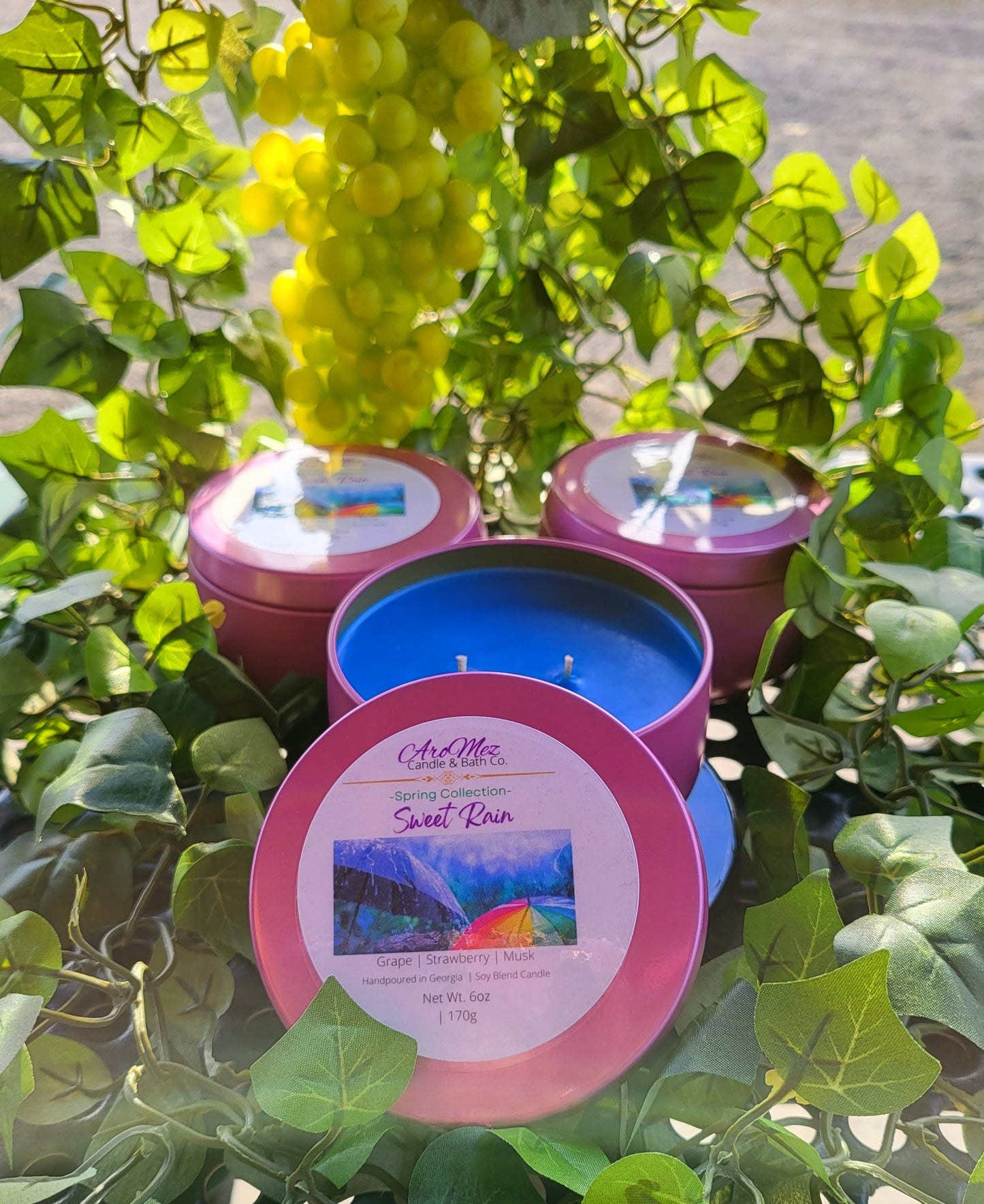 6 oz Candle - Sweet Rain