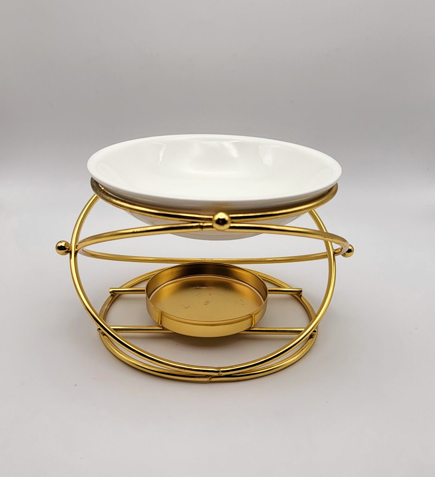 Accented Gold Wax Warmer