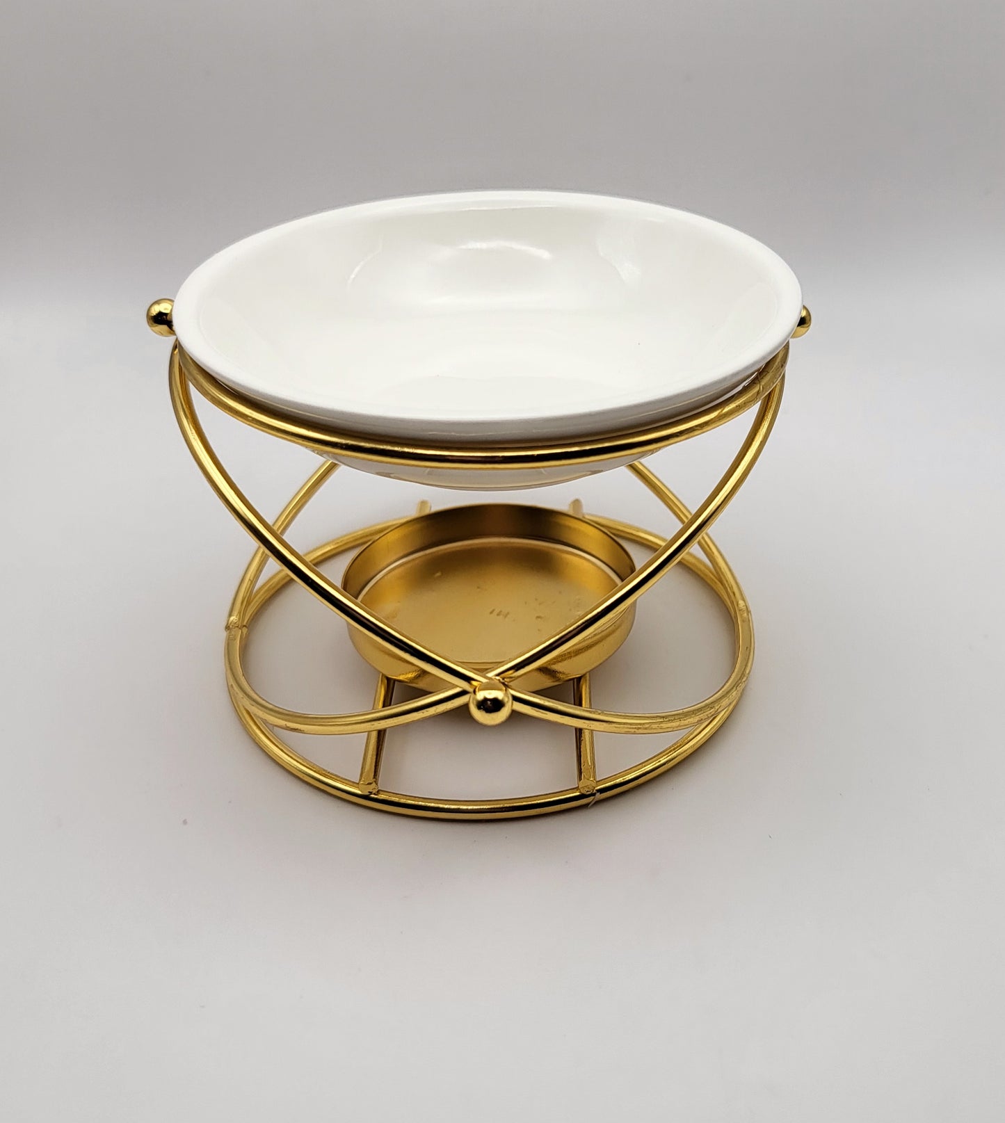 Accented Gold Wax Warmer