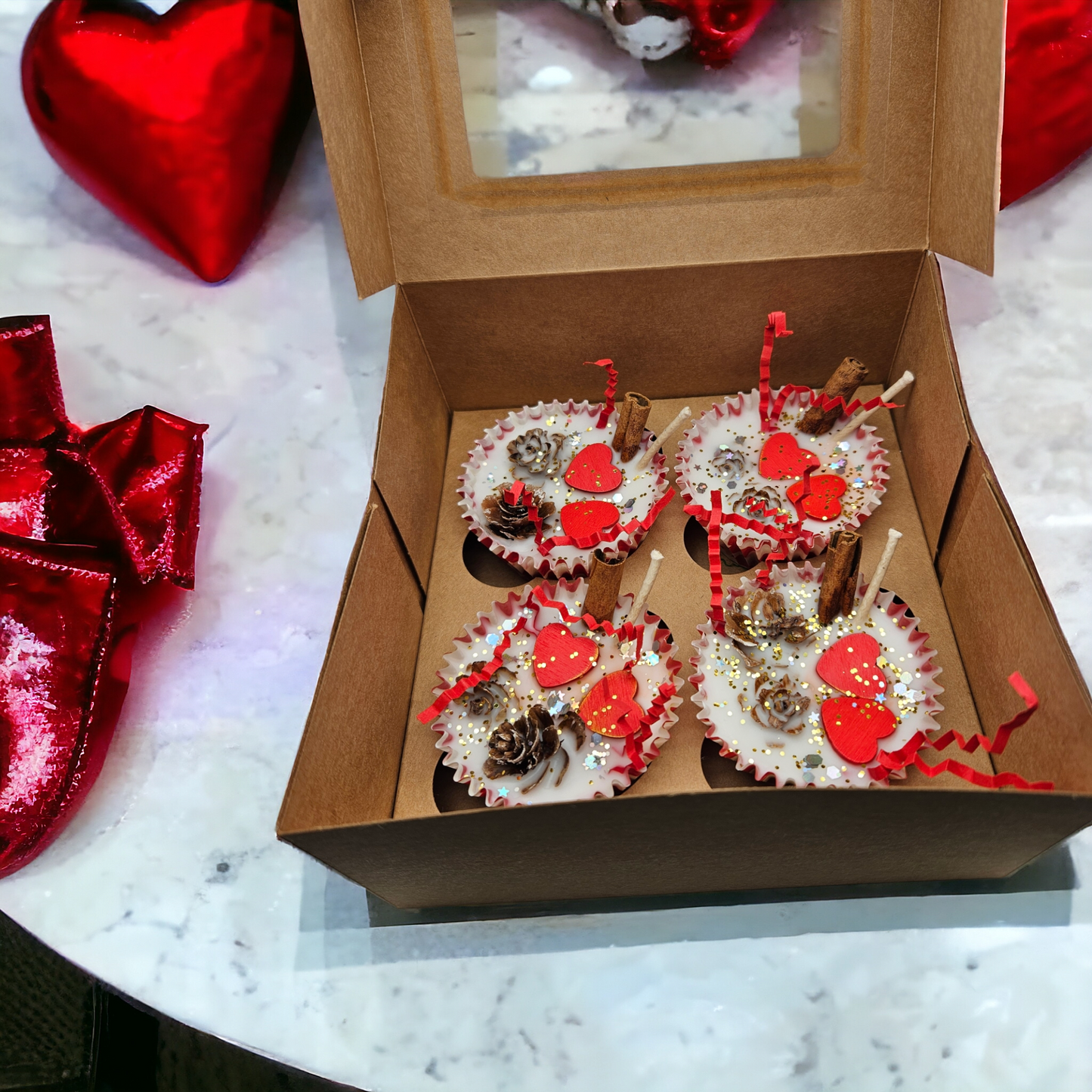 Valentine's Fire Starters-Style 1 💕 (4-pack)