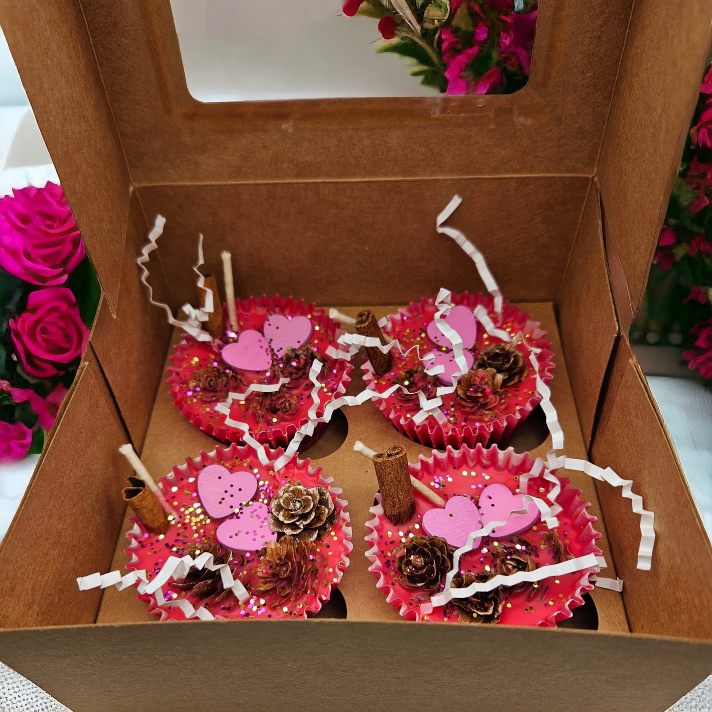 Valentine's Fire Starters-Style 2 💕 (4-pack)