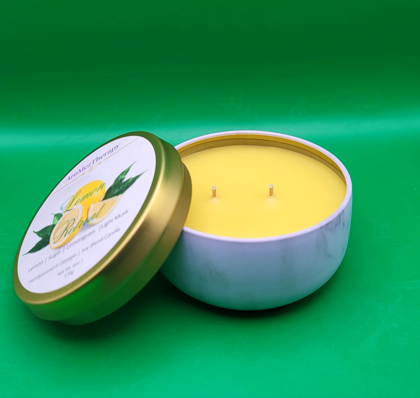 6 oz Candle - Lemon Retreat