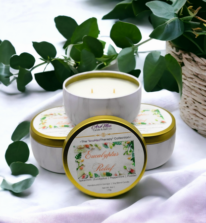 6 oz Eucalyptus Relief Candle