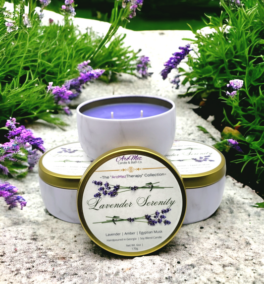 6 oz Lavender Serenity Candle