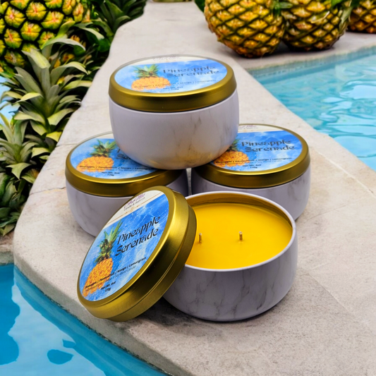 6 oz candle - Pineapple Serenade